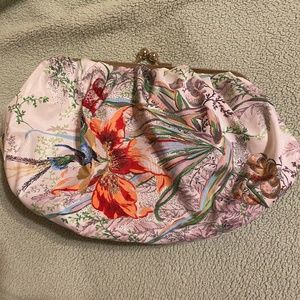 Paul and Joe Flower Print Clutch